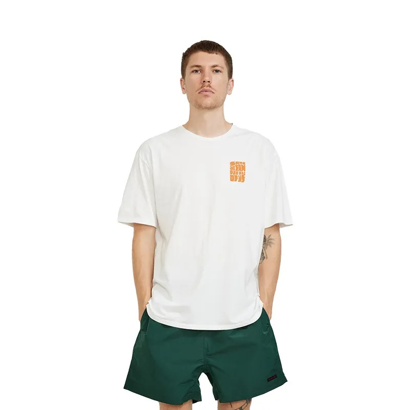 22ss limited edition Patagonia Northwest Waters ♻️Northwest Waters Organic T-Shirt series men's and women's same style printed short-sleeved Tee #Original factory production, purchasing designated version 📃 Original file and original data development version. Item No. #37539 - Original packaging and original label 🔍 Full set of accessories customized, packaging 1D code analysis are all purchased from the original factory, ⚠️Original domestically sold large kraft paper elevator upper and lower two stickers explanation analysis. Color: black, navy blue, white, floral gray, military green, turmeric Size reference: the same ocean for all of us/Translation: is an ocean for all of us -230g/organic environmentally friendly ♻️cotton, the large area on the back of the chest is printed with environmentally friendly special recycled raw materials, which is not easy to crack, breathable and comfortable. The threads are dyed in the same vat and have been pre-shrunk; the main label is non-sensitive hot stamping, making it a favorite among sensitive celebrities.  -Double stitching technology on the shoulder, distinguishes itself from the first version on the market. The pieces are neatly spliced ​​and aligned, the whole garment has precise thread density, and the quality of the details is self-observant.